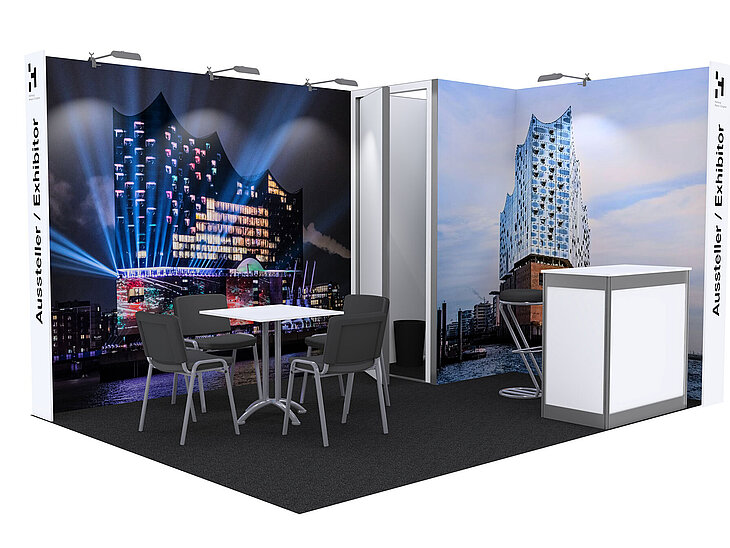 Ausstellungspaket 12m² Textildruck Ausstellungspaket 12m² Textildruck