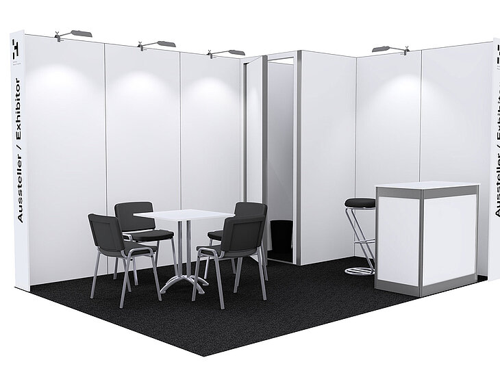 Ausstellungspaket 12m² Basic Ausstellungspaket 12m² Basic
