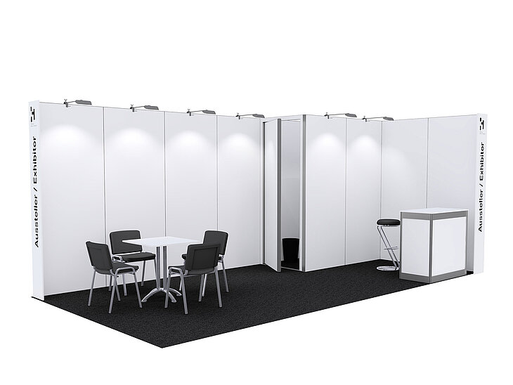 Ausstellungspaket 18m² Basic Ausstellungspaket 18m² Basic