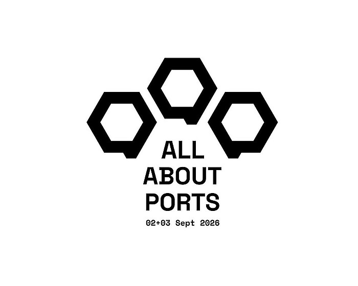 ALL ABOUT PORTS Logo mit Datum 2026