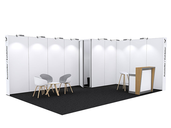 Ausstellungspaket 24m² Basic