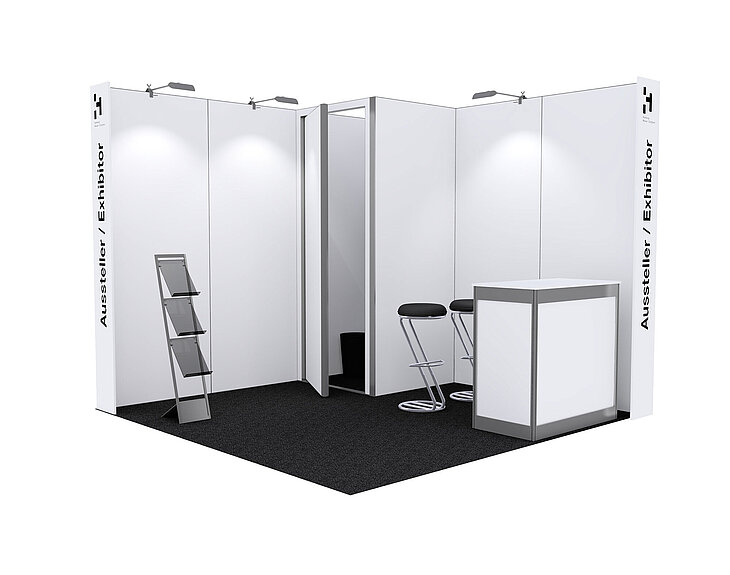 Ausstellungspaket 9m² Basic