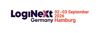 LogiNext Germany Logo weiß mit Datum